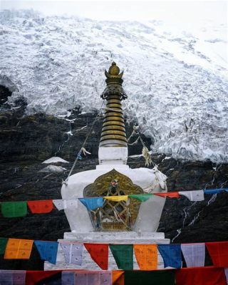  Der Nyenchen Khangsar Gletscher – Majestätische Eiswand mit spiritueller Aura!